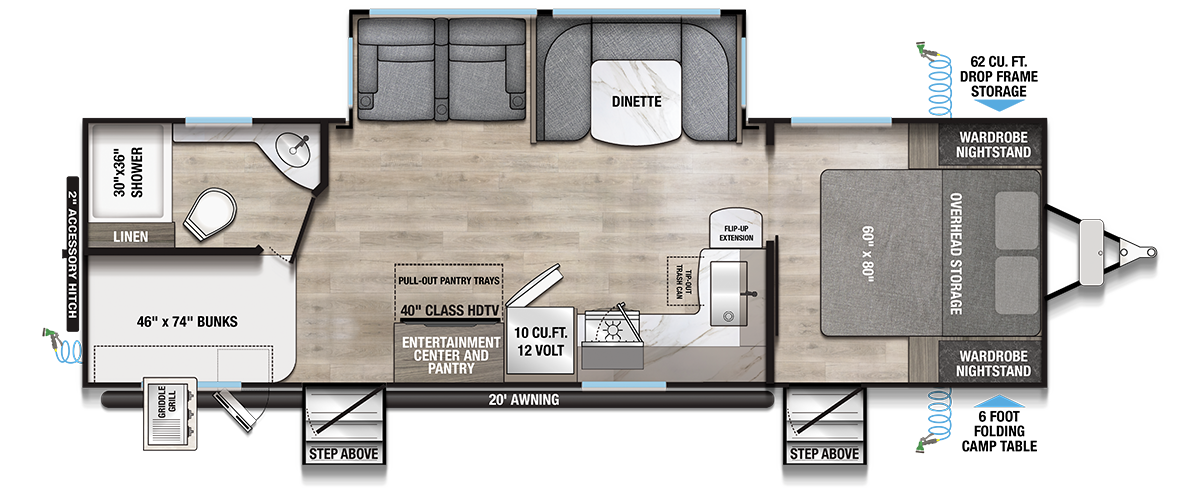 Delta 281BH Floorplan