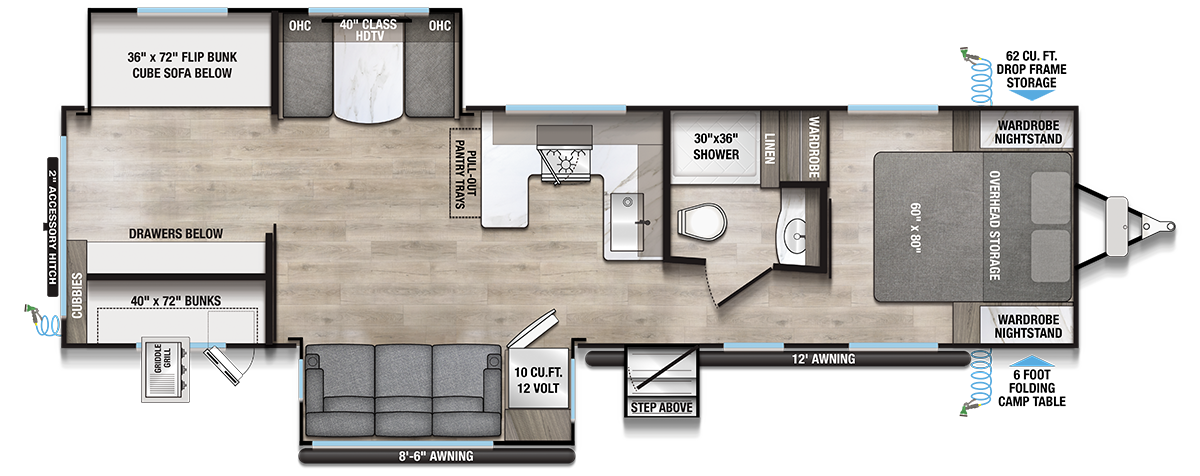 Delta 321BH Floorplan