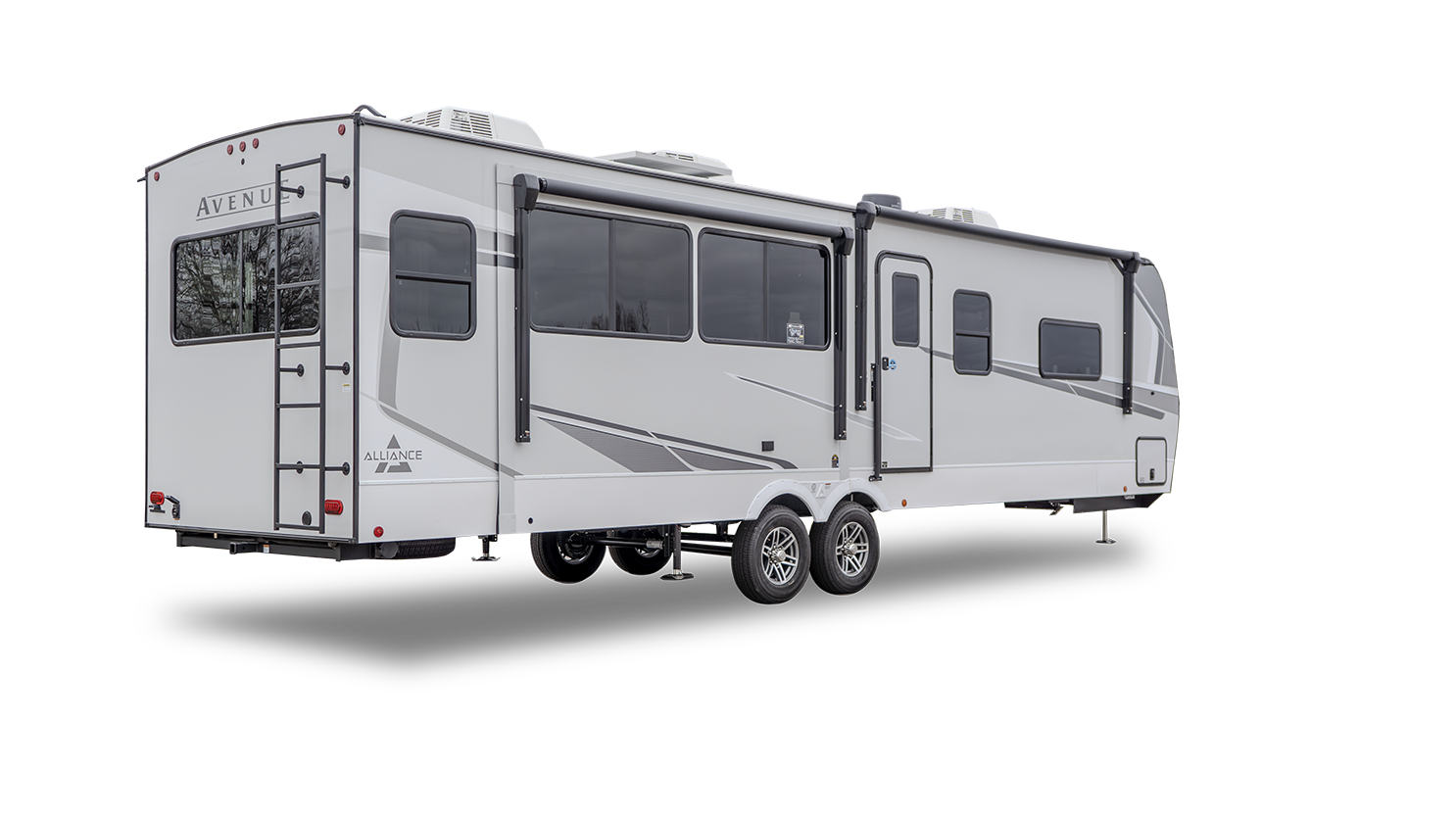 Avenue Standard Travel Trailer Color Scheme - Rear