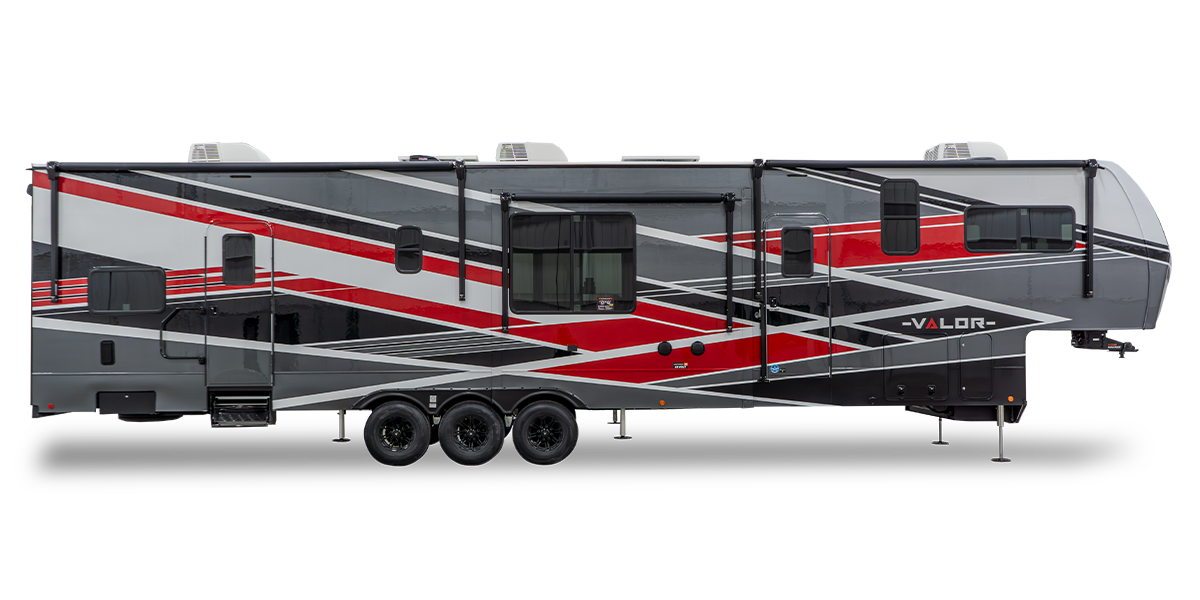 Valor Red Full Body Color Scheme - Side