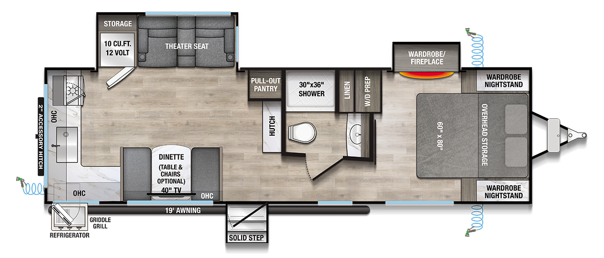 Delta 274RKW Floorplan