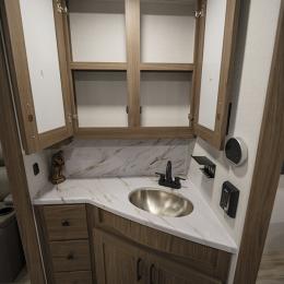 2024 Delta Ultra Lite RK234 - Bathroom Cabinet Open