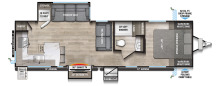 Delta 294RK Floorplan